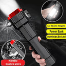 4-in-1 Indestructible Tactical Flashlight - Ultra Power + FREE SHIPPING