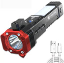 4-in-1 Indestructible Tactical Flashlight - Ultra Power + FREE SHIPPING