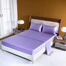 LuxPink Set - Mattress Cover + Silk Satin Sheet + Pillowcases