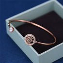 Tree of Life Bracelet with Cubic Zirconia Crystals