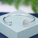 Tree of Life Bracelet with Cubic Zirconia Crystals