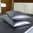 LuxPink Set - Mattress Cover + Silk Satin Sheet + Pillowcases