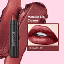 FOCALLURE 31 Colors Matte Long-Lasting Waterproof Sexy Lip Balm Non-Stick Lip Tint Pencil Makeup Cosmetics for Women