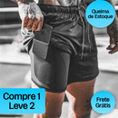 BUY 1 GET 2 - Double Layer Dry Fit Shorts with Internal Pocket