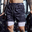 BUY 1 GET 2 - Double Layer Dry Fit Shorts with Internal Pocket