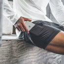 BUY 1 GET 2 - Double Layer Dry Fit Shorts with Internal Pocket